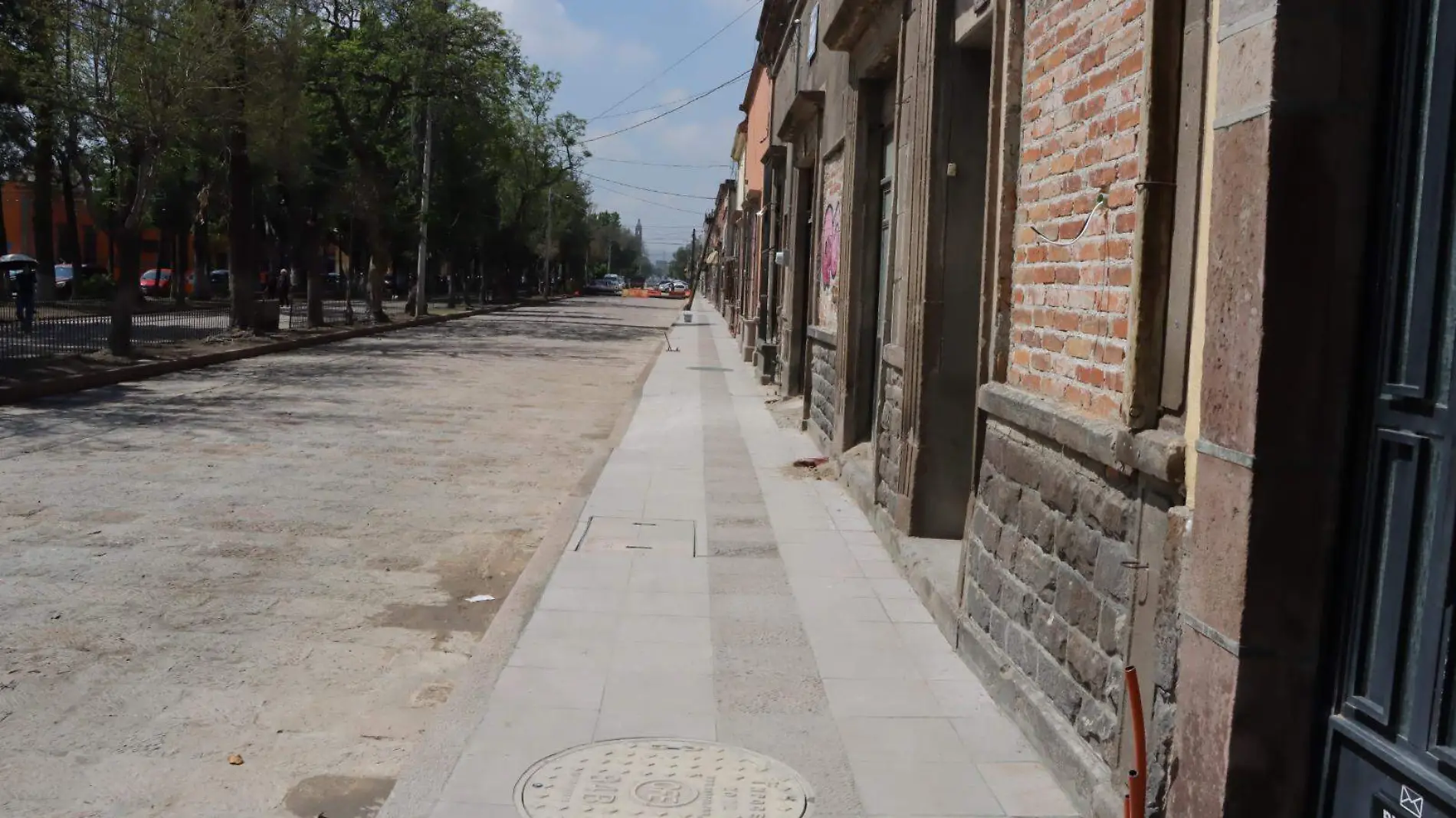 Obras Calzada de Guadalupe